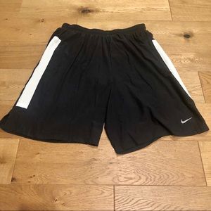 Black Nike Shorts with Lining